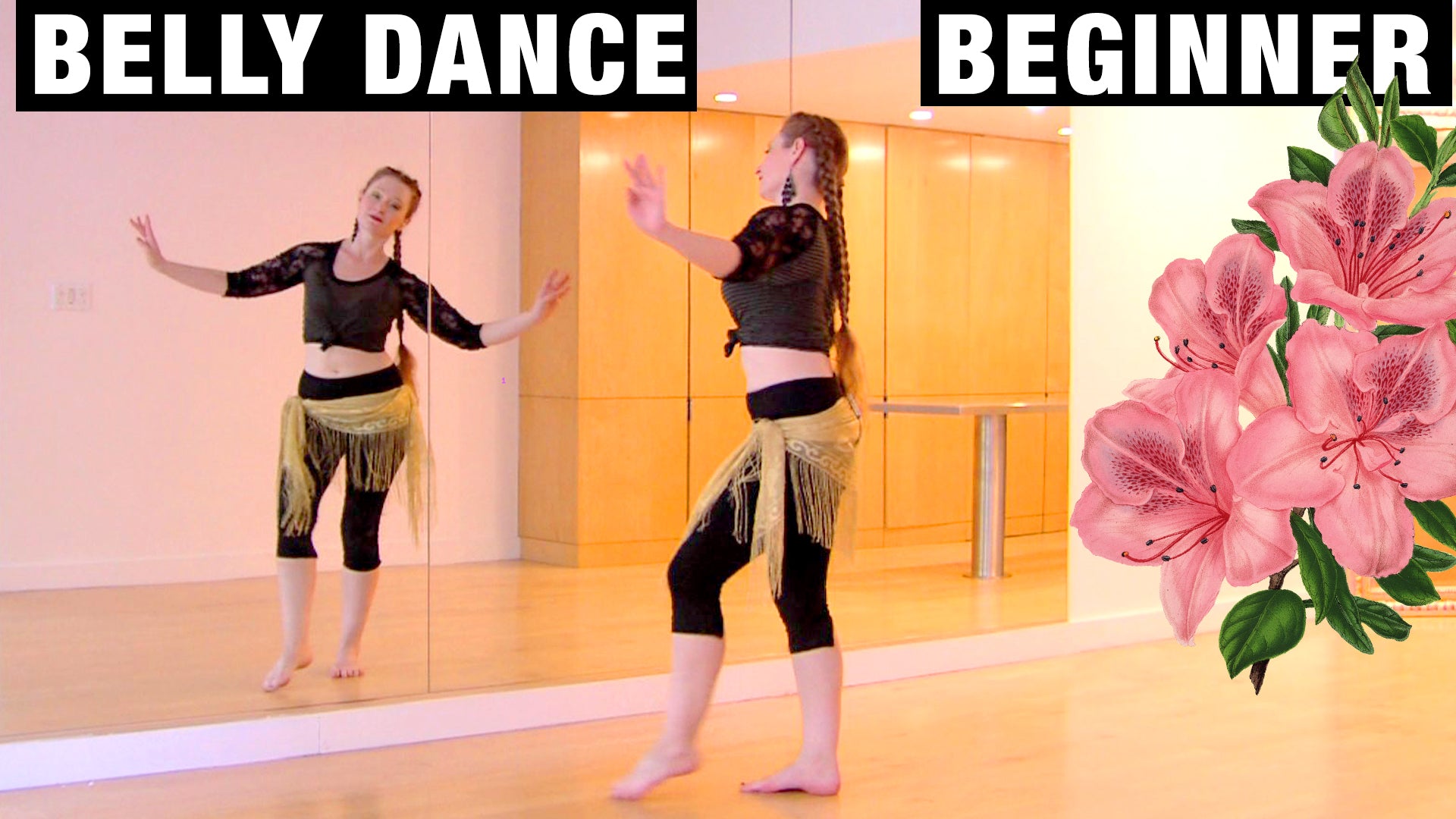 Beautiful Belly Dance Technique in-depth course for beginners with