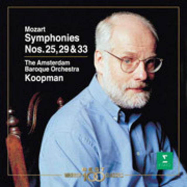 Ton Koopman / トン・コープマン「MOZART：SYMPHONIES NOS.25，29