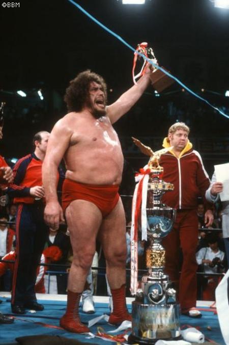 週刊プロレスmobile】週モバ写真館『ﾚｼﾞｪﾝﾄﾞﾚｽﾗｰ回顧～“大巨人”ｱﾝﾄﾞﾚ