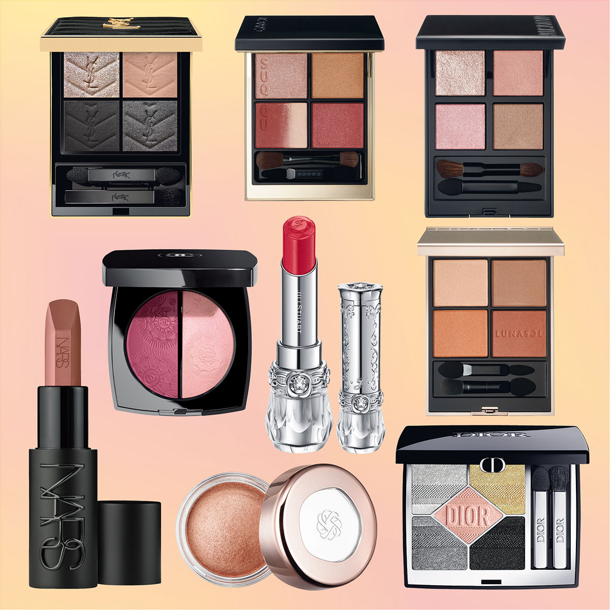 次はプラダ・トムフォードなど！ デパコス46ブランドの【秋コスメ2024