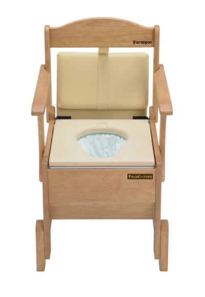 在宅介護×ラップポン | 水を使わず、臭いも漏らさず排泄物を自動密封