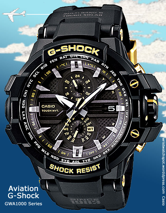 GW-A1000 Aviation Series G-Shock | Wrist Watch Spot