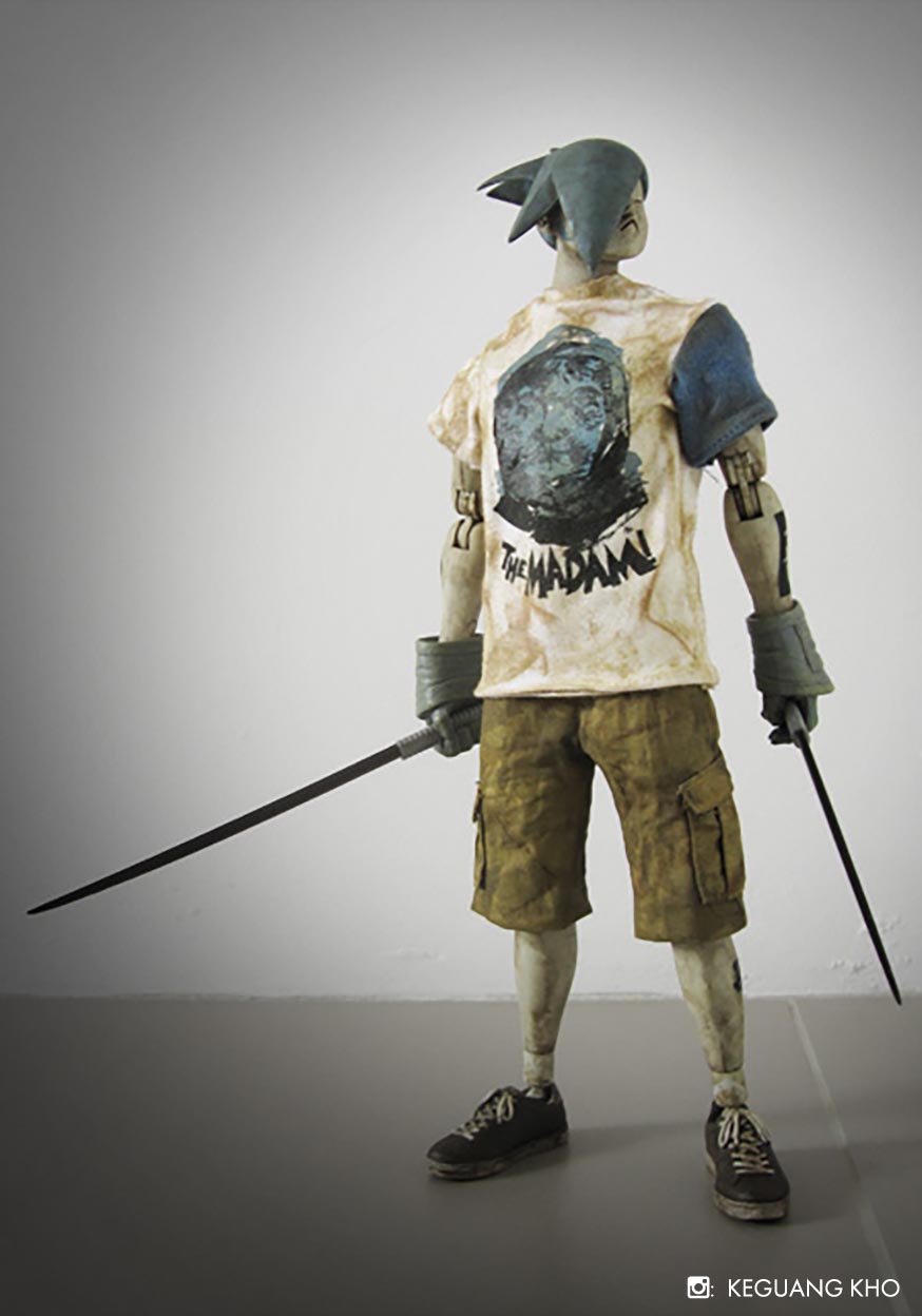 Seven Bones TK Kyoku by Ashley Wood (one sixth) toy release info