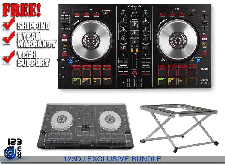 Pioneer DDJ-SB2, Decksaver, Riser, DJ Controllers