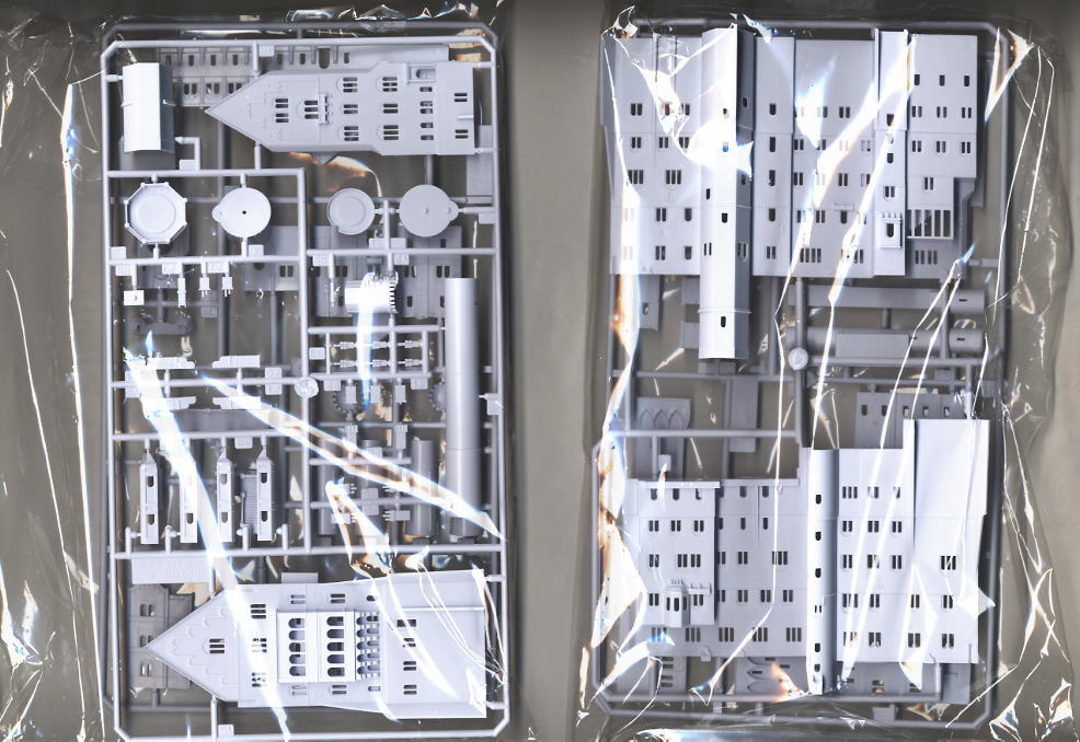 ノイシュバンシュタイン城 (デラックスメッキ) (プラモデル) - ホビー