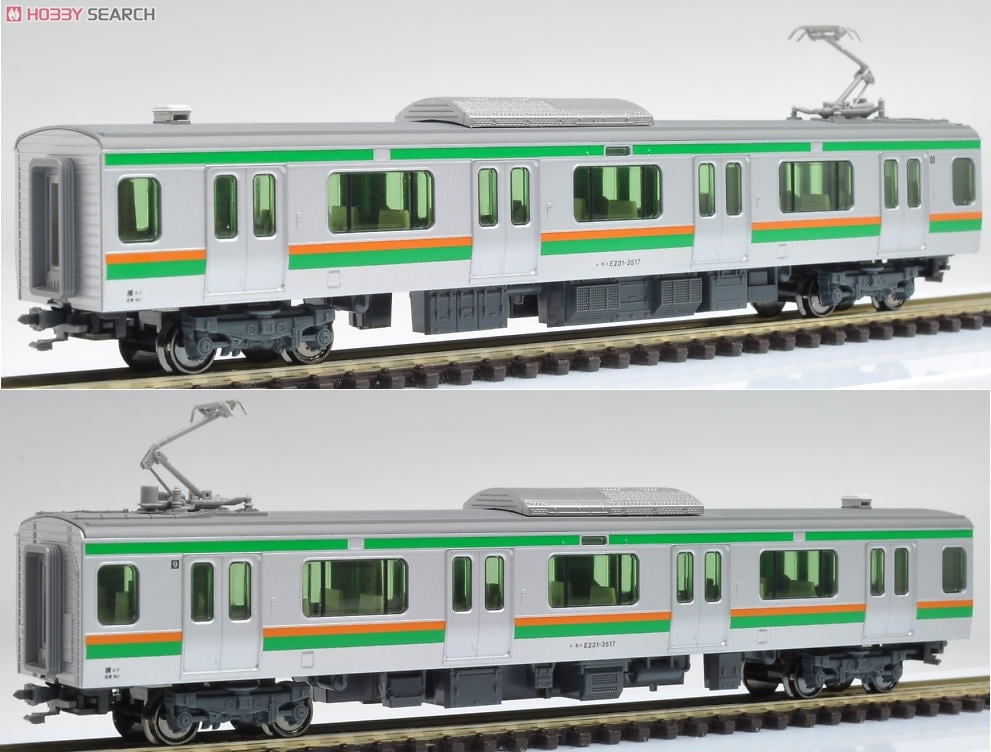 E231系 東海道線・湘南新宿ライン (増結A・4両セット) (鉄道模型