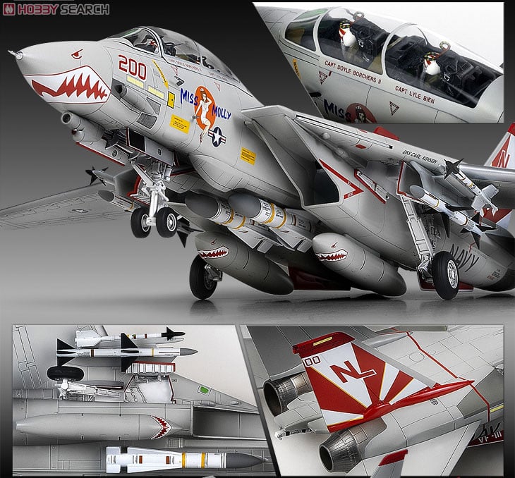 F-14A トムキャット VF-111 サンダウナーズ (プラモデル) - ホビー