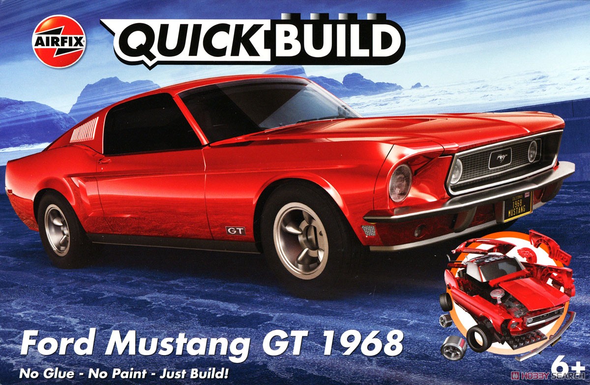 フォード・マスタング GT1968 (プラモデル) - ホビーサーチ カーモデル