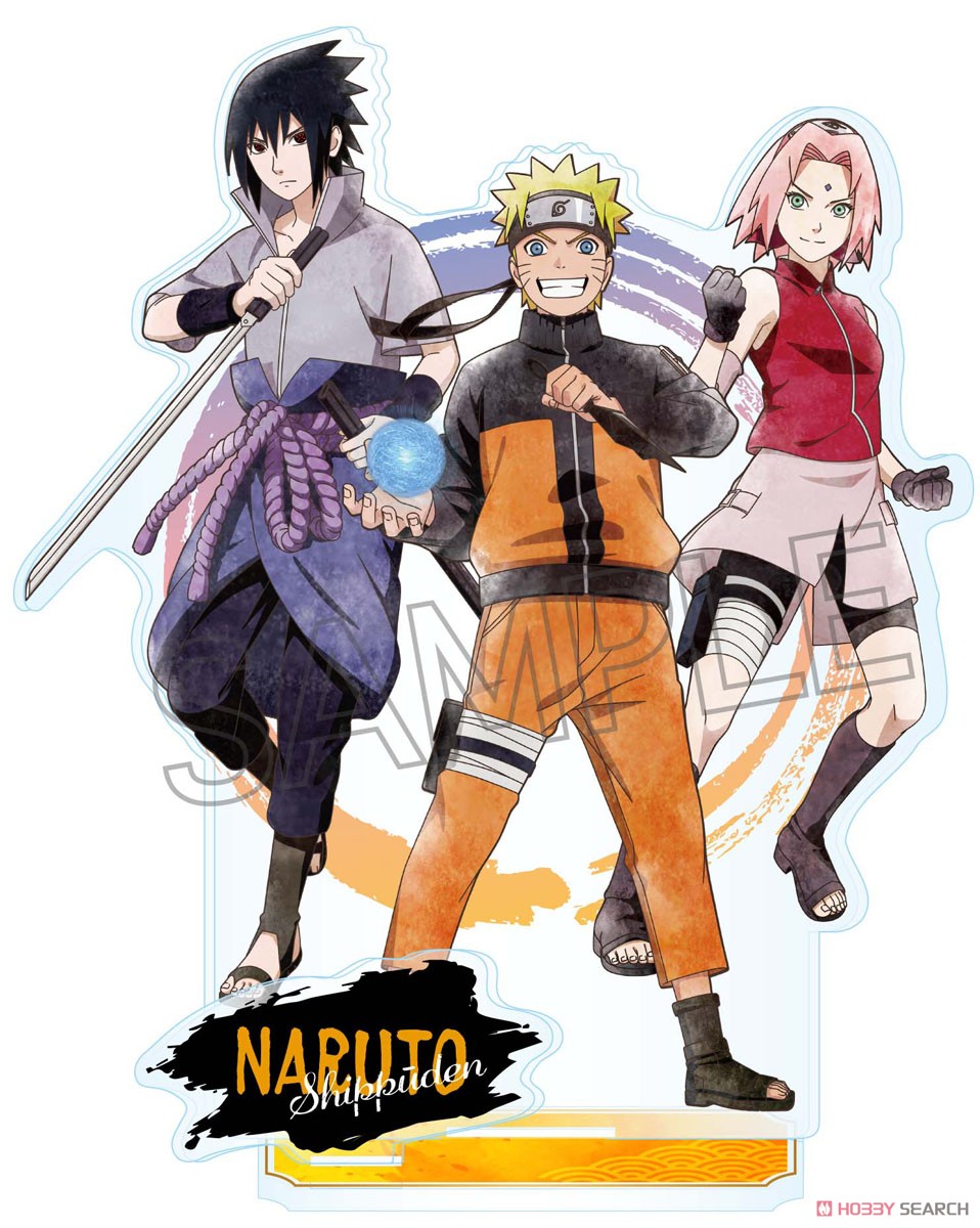 NARUTO -ナルト- 疾風伝 アクリルスタンド(L) -忍の軌跡- ナルト