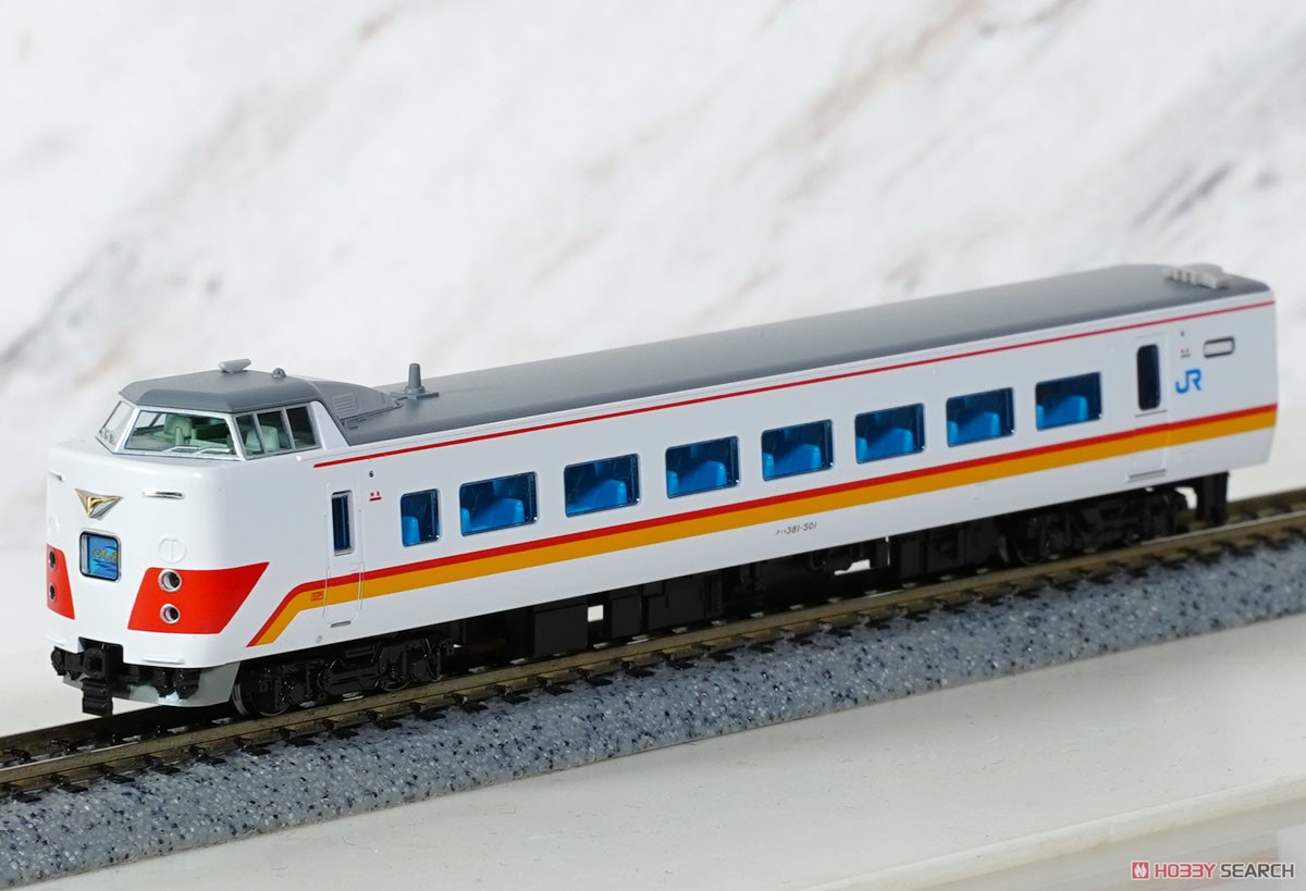 TOMIX381系くろしお基本6両セット（増結セットはジャンク品） TOMIX381