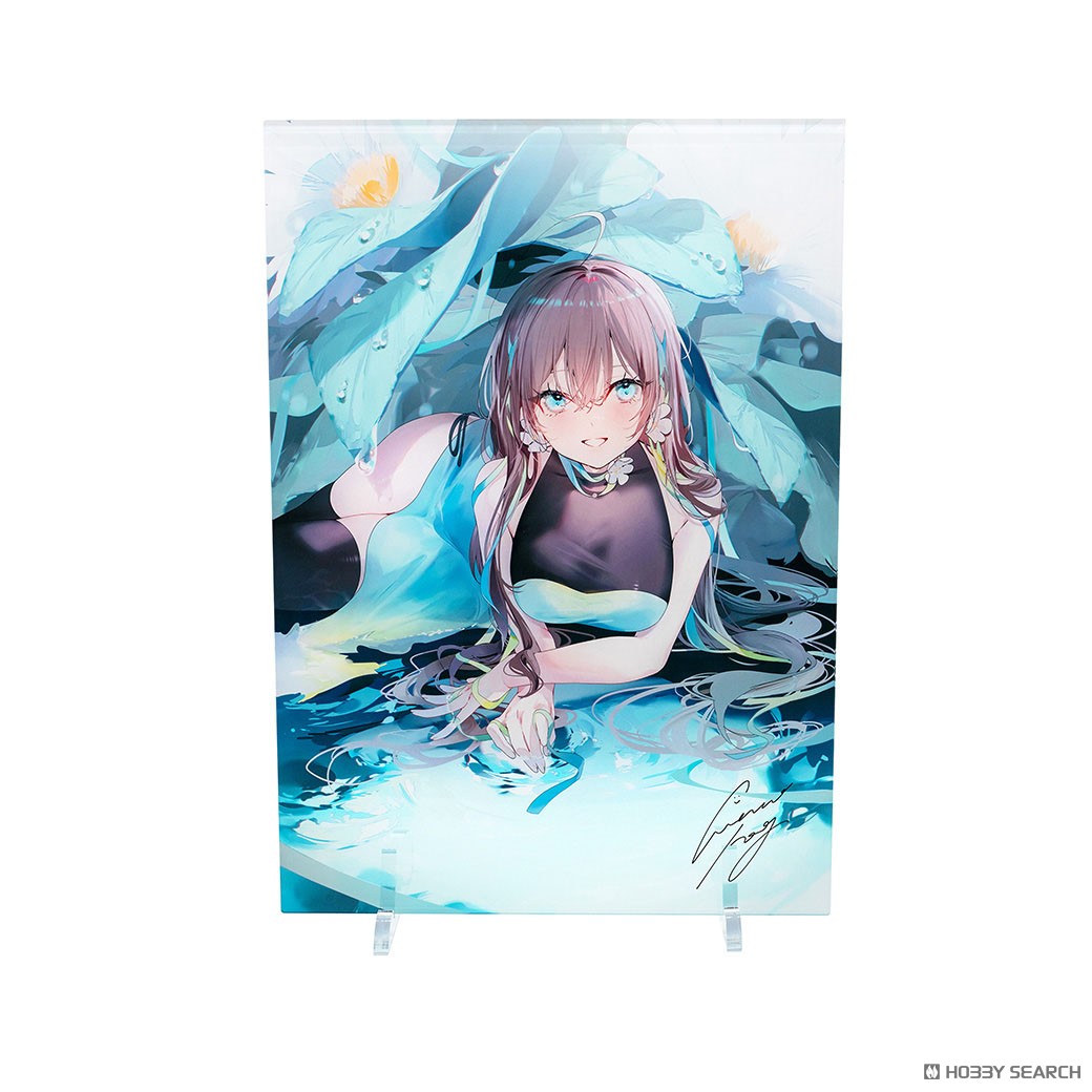 10枚限定】 美和野らぐ先生直筆サイン入り X-ART製 透過アクリルボード