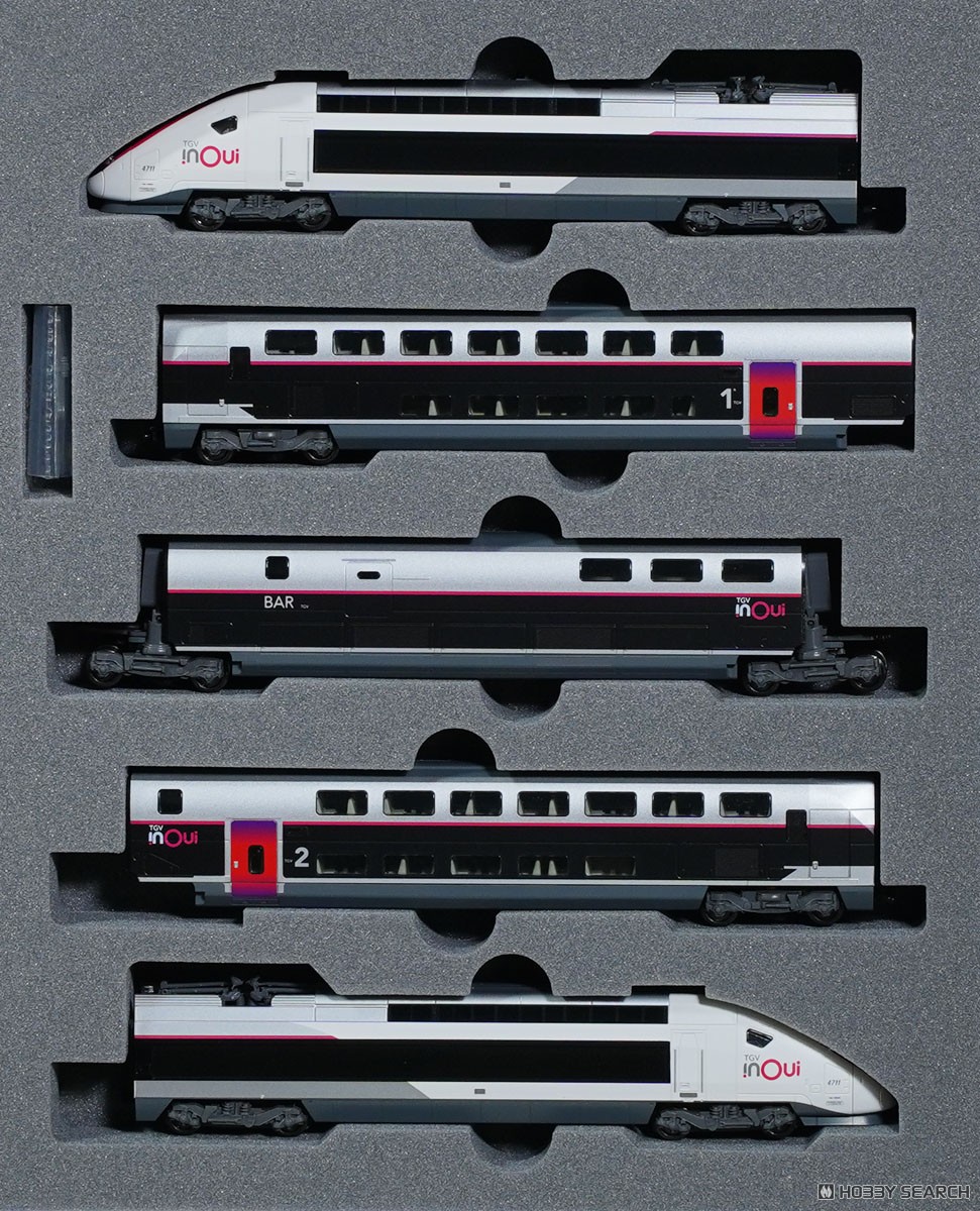 TGV Euroduplex `inOui`(ユーロデュープレックス 「イヌイ」) 5両基本