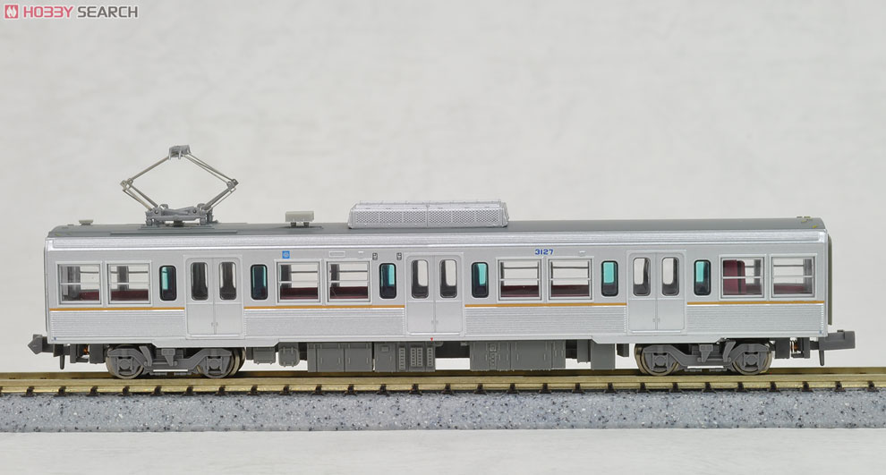 京王 3000系 側面帯入 ベージュ (5両セット) (鉄道模型) - ホビー