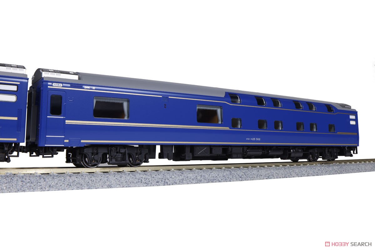 16番(HO) 24系寝台特急「北斗星」 オロネ25・オロハネ25 2両セット (2