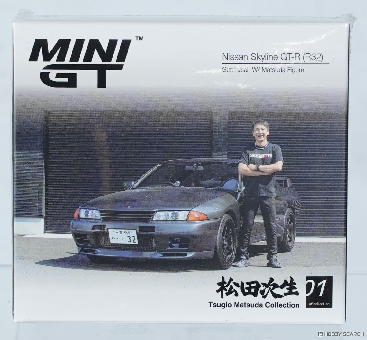 Nissan スカイライン GT-R R32 ニスモ ガンメタル 松田次生