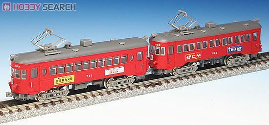 名鉄 モ510/520形 “スカーレット色” (2両セット) (鉄道模型) - ホビー