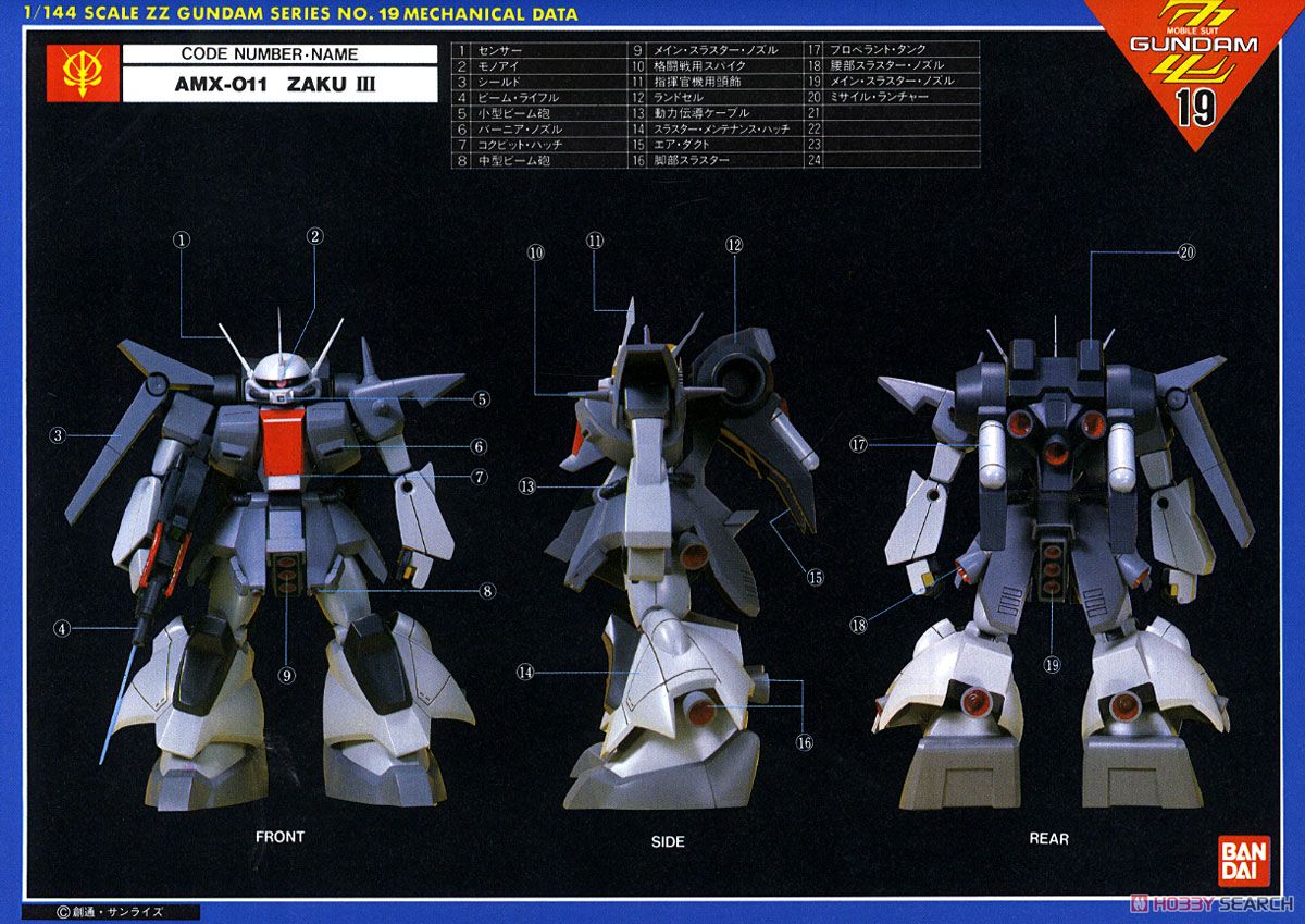 ザクIII (ガンプラ) - ホビーサーチ ガンプラ他