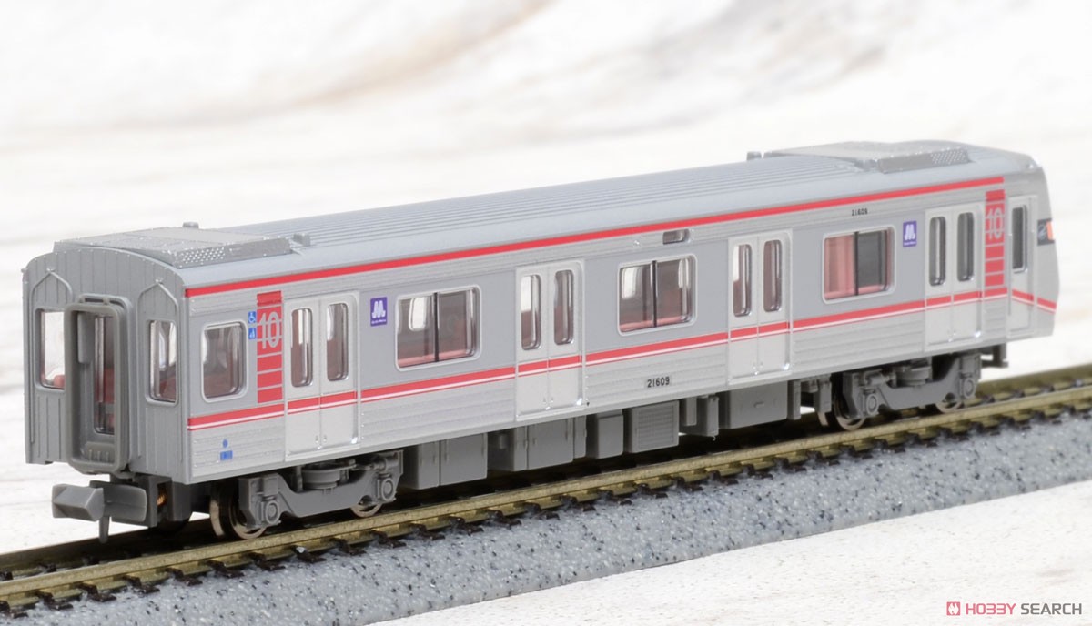 Osaka Metro 21系 更新改造車 御堂筋線 (基本・6両セット) (鉄道模型