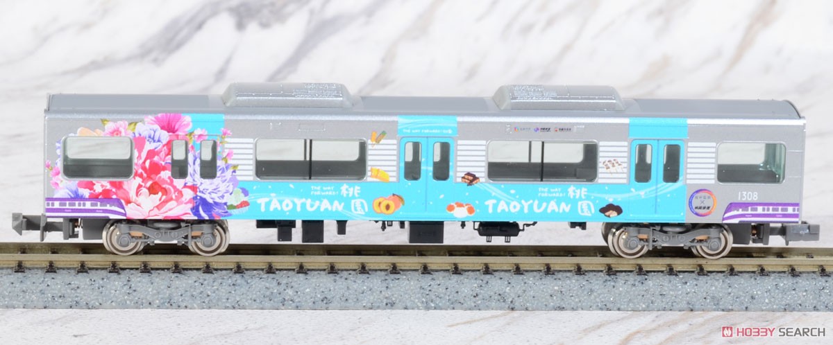 阪神1000系 (阪神電車×桃園メトロ連携記念ラッピング列車) 6両編成