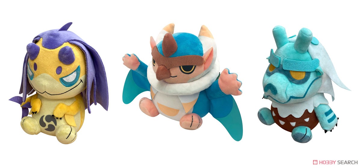 モンスターハンターライズ デフォルメぬいぐるみ イソネミクニ