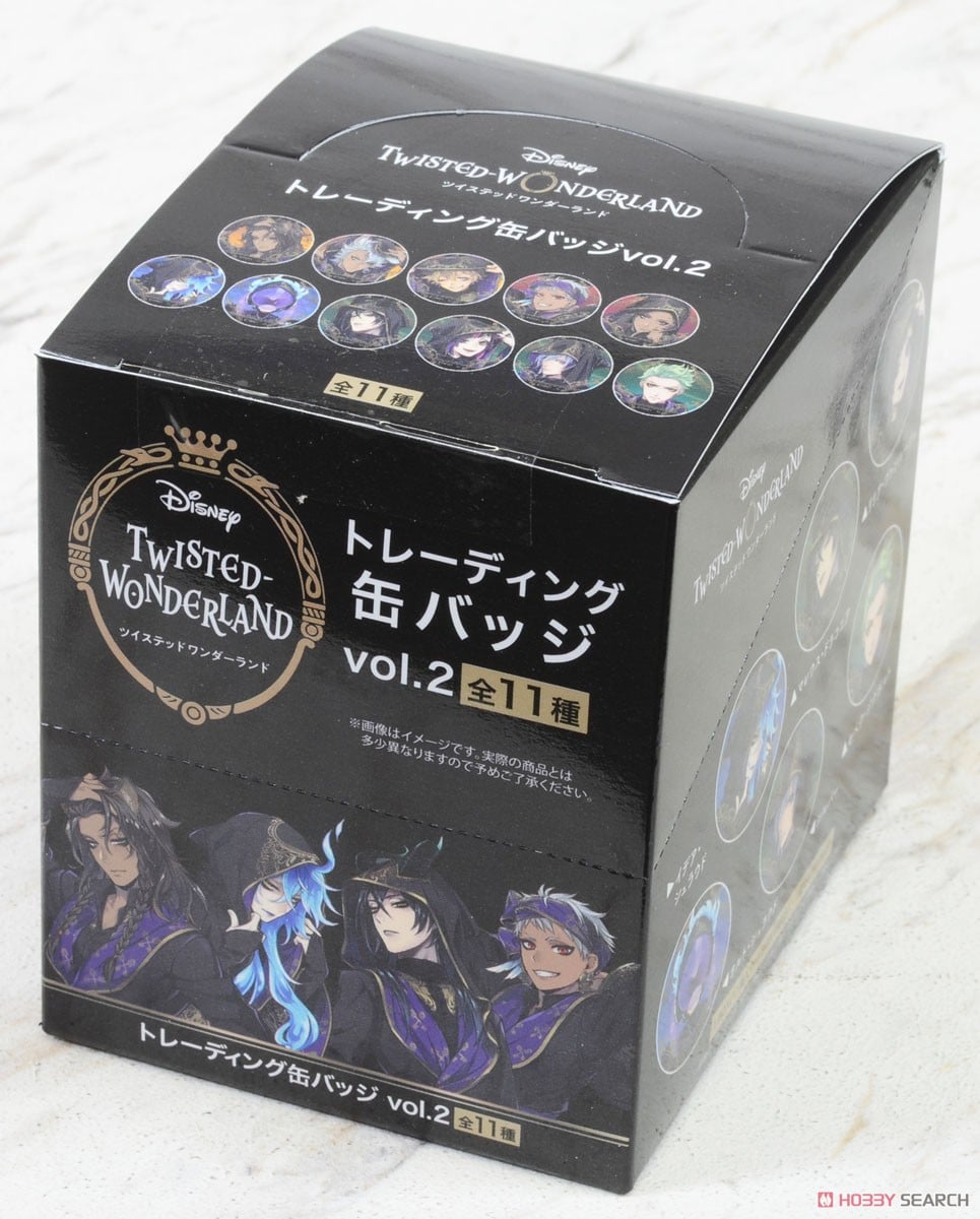 ディズニー ツイステッドワンダーランド トレーディング缶バッジ 式典