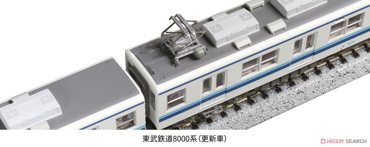 東武鉄道 8000系 (更新車) 4両基本セット (基本・4両セット) (鉄道模型