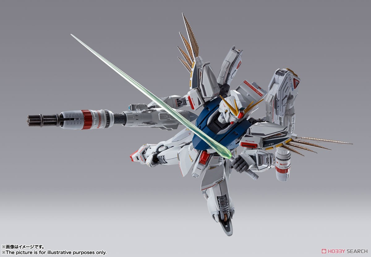 METAL BUILD ガンダムF91 CHRONICLE WHITE Ver. (完成品) - ホビー