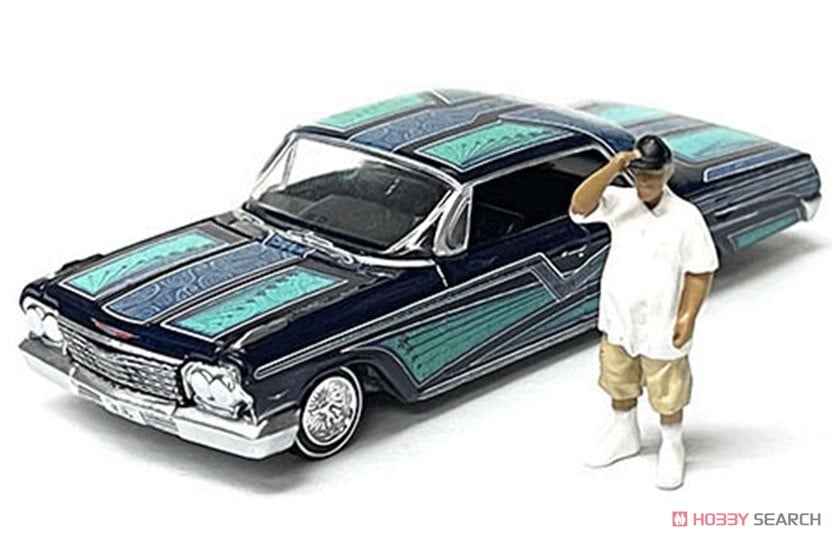 1962 シボレー インパラ ローライダー w/フィギュア (ミニカー