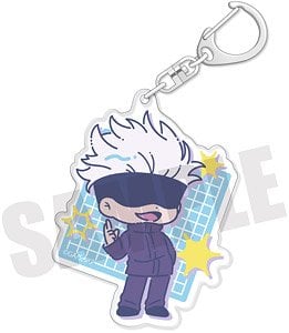 呪術廻戦」 れとぽぷ 第1弾 アクリルキーホルダー E 五条悟