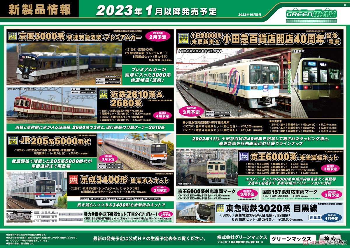 京王 6000系 4両編成セット (4両・組み立てキット) (鉄道模型