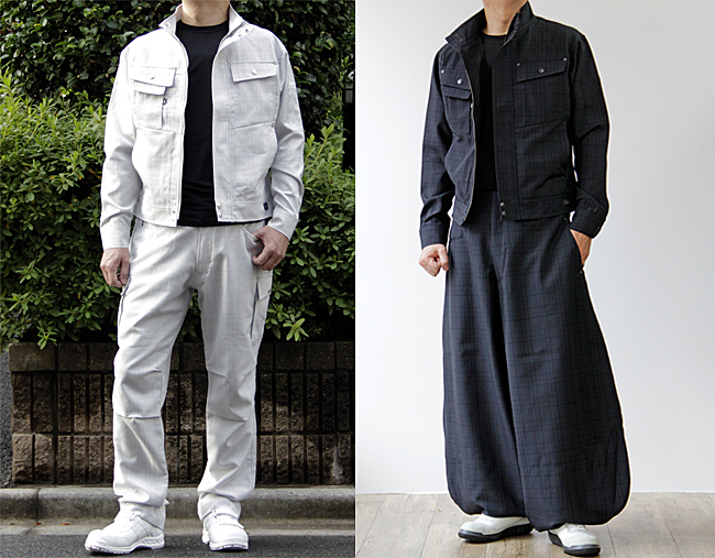 寅壱 7560-124 チェック柄長袖ブルゾン 商品詳細｜鳶服 鳶用品の宮乃屋