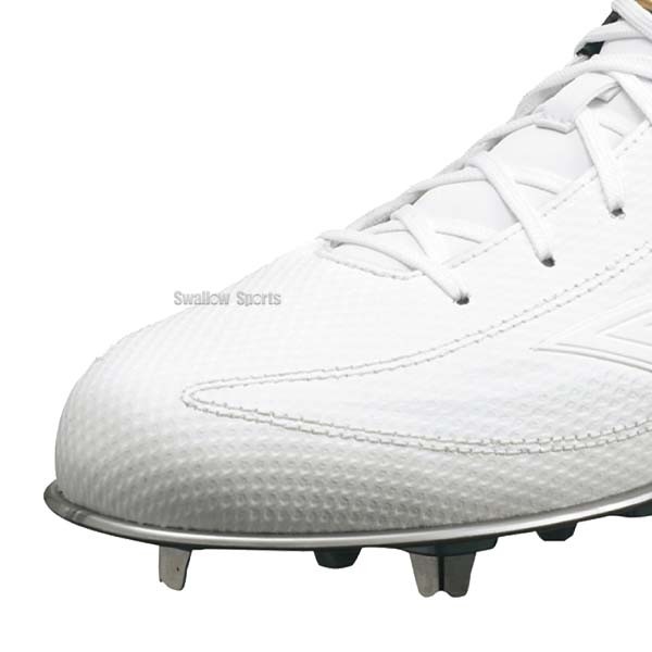 SSK スパイク 野球 金具 白 樹脂底 高校野球対応 大人 一般 紐 ひも