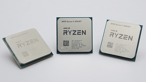 AMDの新型CPU「Ryzen 9 3900XT，Ryzen 7 3800XT，Ryzen 5 3600XT