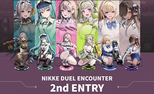 NIKKEのアクスタとカードを使って遊ぶ「NIKKE DUEL ENCOUNTER 2nd