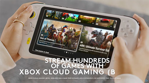 Logitech Gが携帯型Androidゲーム機「Cloud」を発表。クラウドゲーム