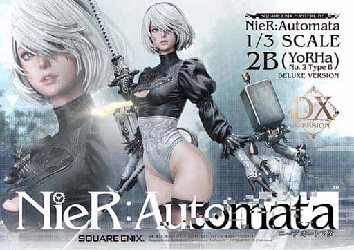 NieR:Automata」の2Bが1/3スケールフィギュアに。DX版のお値段は27万5000円