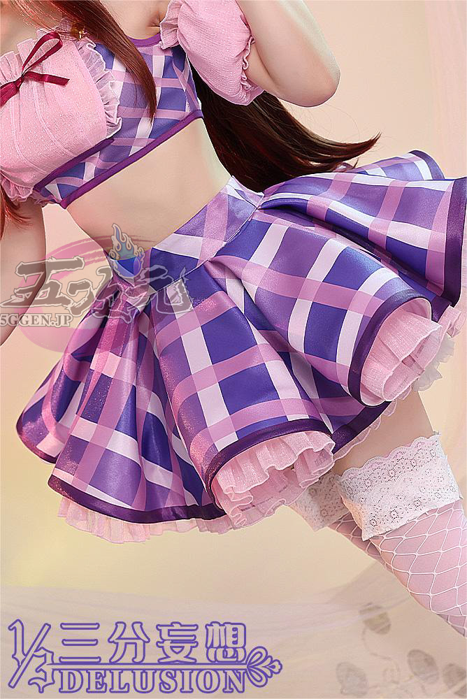 三分妄想 アイカツ！アイドルカツドウ！ コスプレ 紫吹蘭 ステージ