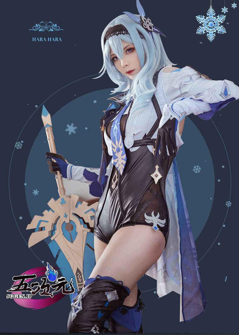 三分妄想 原神 コスプレ エウルア ウィッグ