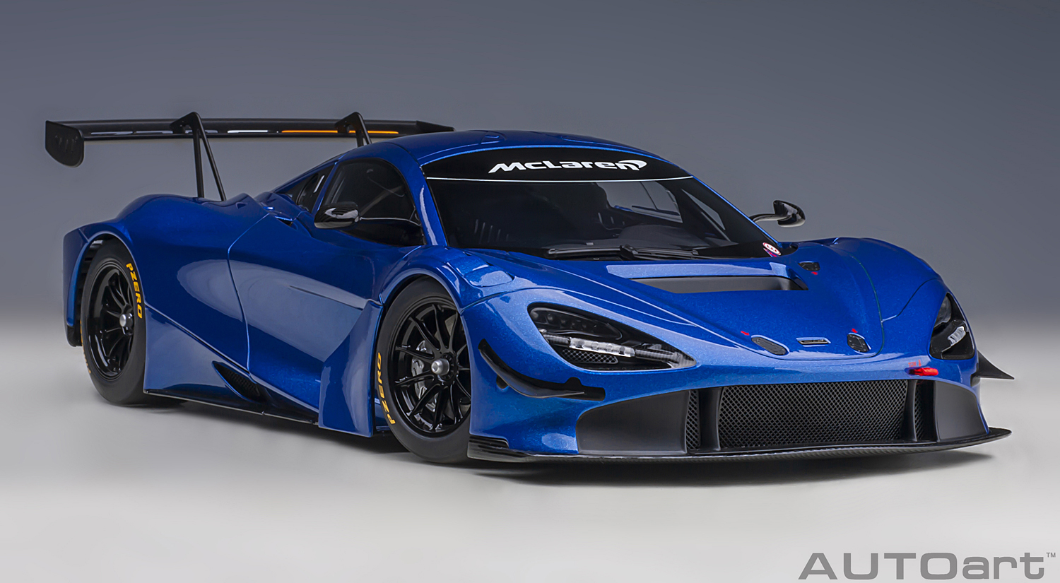 Autoart McLaren 720S GT3 (Azure Blue), my-modelcarshop