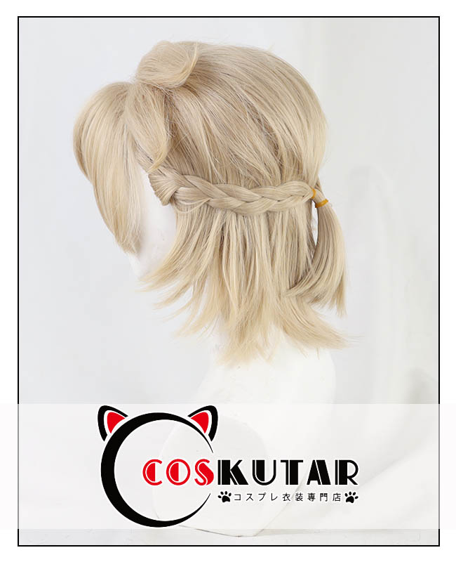原神 Genshin アルベド コスプレウィッグ｜COSKUTARコスプレ衣装通販