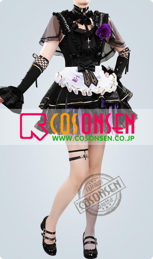 バーチャル YouTuber Vtuber 星川 ゴスロリ風 新衣装 コスプレ衣装