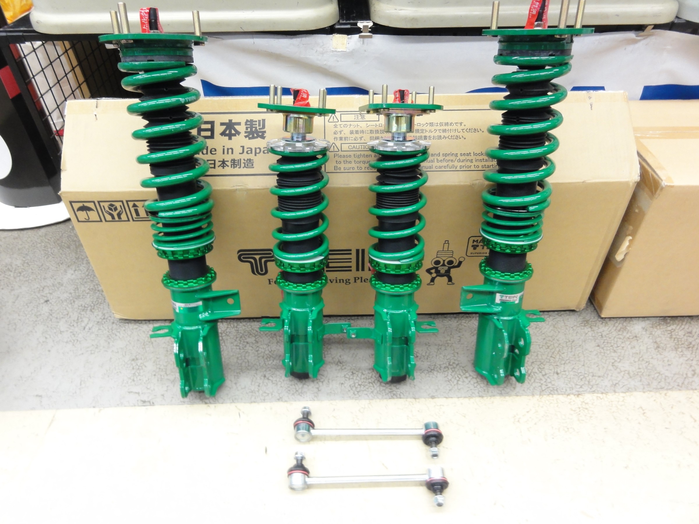 MR2（SW20）テイン製の車高調 「MONO SPORT（モノスポーツ）ダンパー