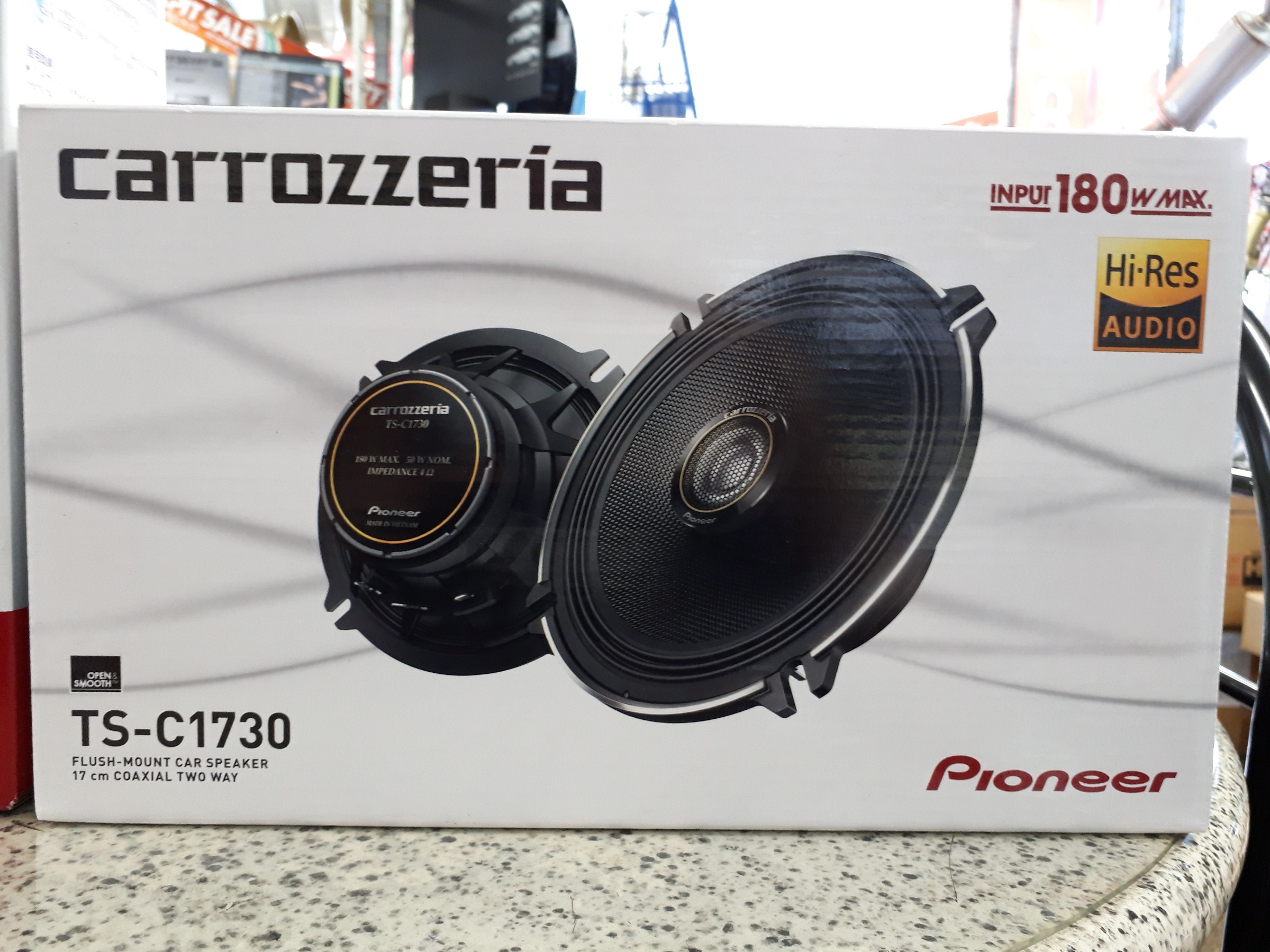 ZC33S スイフトスポーツ × パイオニア TS-C1730取り付け | テクニカル