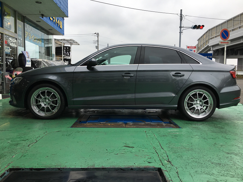 アウディA3にXYZ車高調取付 | アウディ A3 足まわり（サスペンション