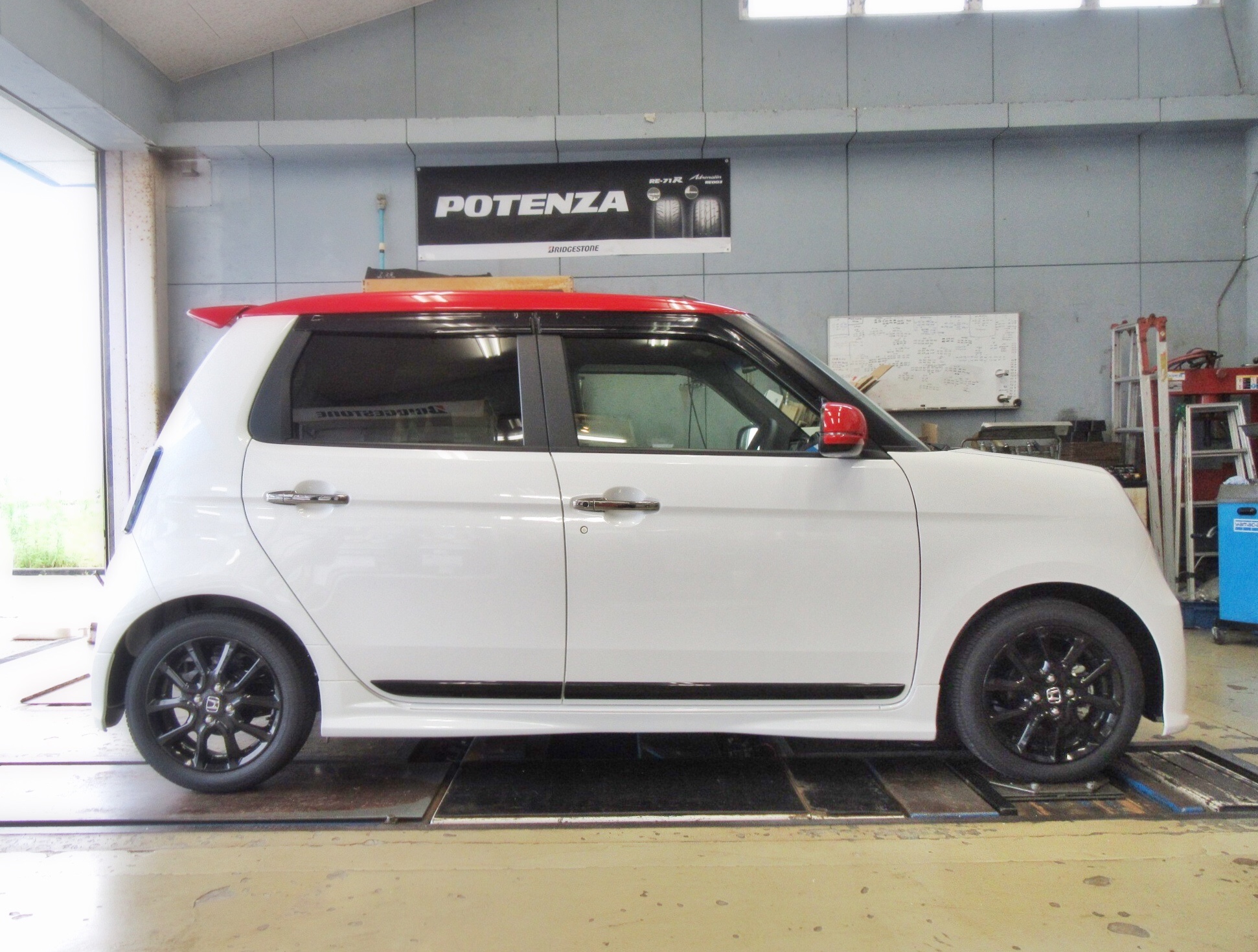 こだわりのN-ONE RS（JG1）がカスタマイズで激変！”まずはクスコ車高調