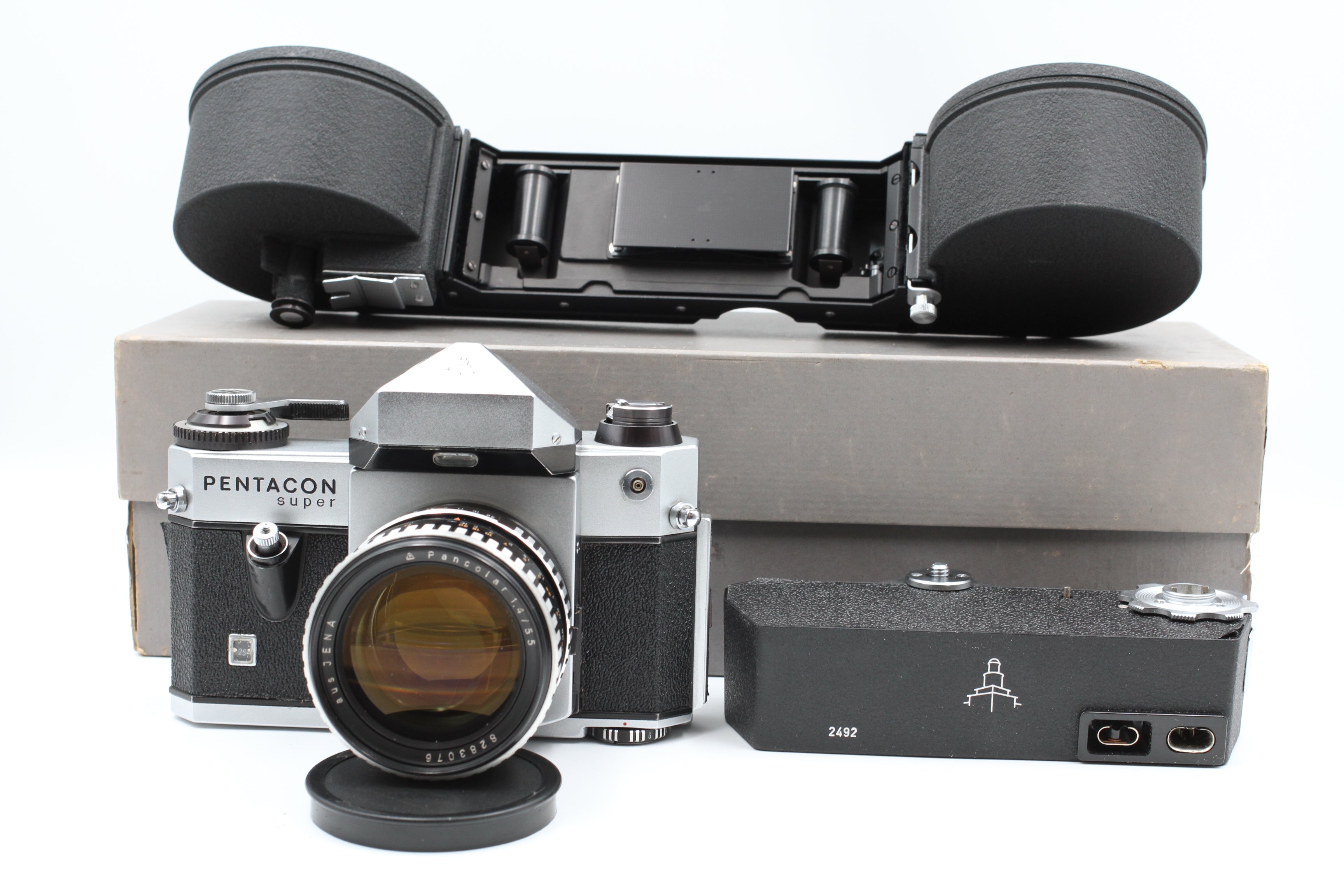 Pentacon FB 35mm一眼レフ Primagon 4.5/35 M42 MOUNT SPIRAL: Meyer