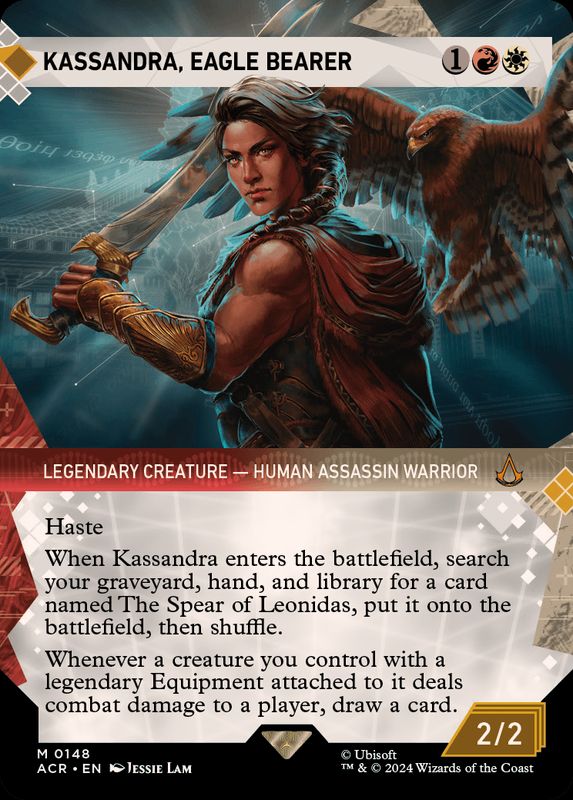 EX+](FOIL)(ショーケース枠)鷹持ち、カサンドラ/Kassandra, Eagle