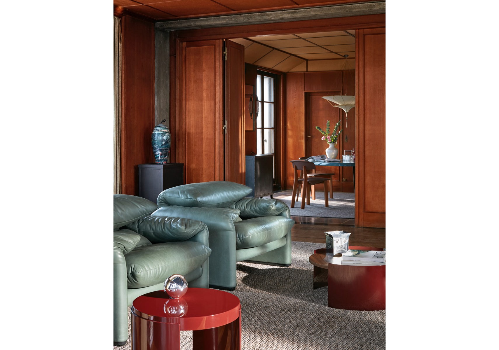 Cassina（カッシーナ）675-1P MARALUNGAマラルンガソファ 1人掛