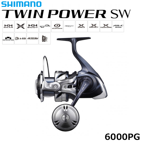 シマノ(SHIMANO) 21ツインパワーSW 6000PG ツインパワー SW | 激安釣具