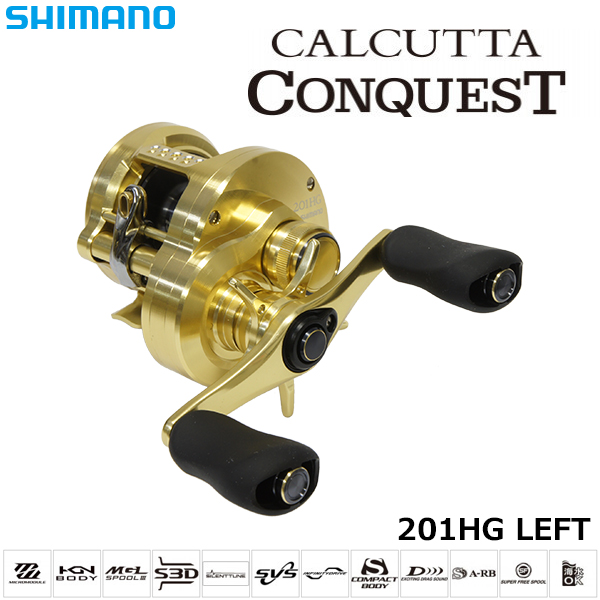 シマノ(SHIMANO) 21 カルカッタコンクエスト 201HG カルカッタコン